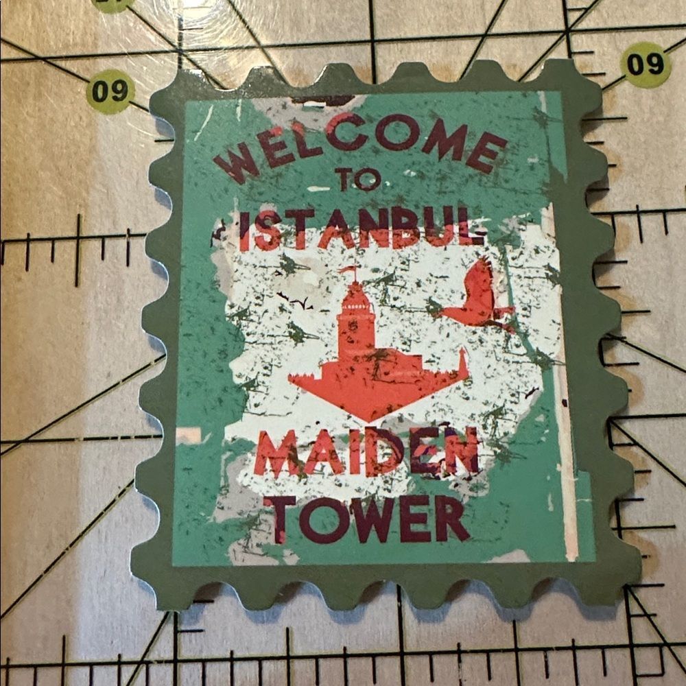 💜13/$13 +Bundle Sticker Sale | Travel Istanbul Stamp Waterproof Sticker